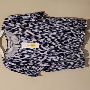 ❤️ NWT! CALVIN KLEIN TOP WITH SMOCKED HEM, SMALL